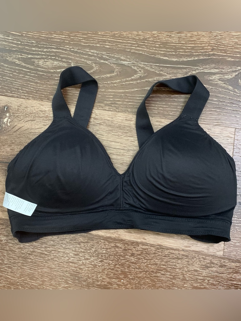 Spanx womens black SPANXsmooth® Bra-llelujah!® Lightly Lined Bralette M - Picture 4 of 4